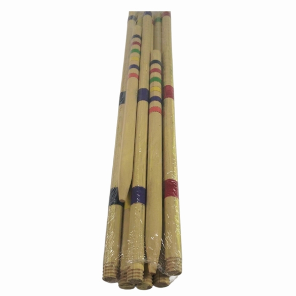 New *Croquet Game Outdoor Set (6 Mallots/6 Balls/9 Wickets) w/ Bag - Family Fun! - Picture 5 of 7